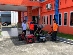 Tim Reaksi Cepat BPBD Sulbar Rutin Pemeliharaan Peralatan