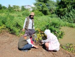 Tanam 400 Pohon, PLN dan Warga Katimbang Perkuat Mitigasi Banjir Berbasis Lingkungan