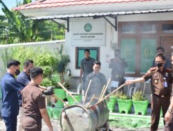 Kejari Majene Kembali Musnahkan Barang Bukti 27 Perkara Pidum, Mulai Sabu, Sajam dan BB Kejahatan Lainnya
