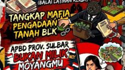 LKPA Sulbar Apresiasi Kapolda dalam Mengusut Dugaan Korupsi Pengadaan Lahan BLK yang Menyeret Nama Anggota DPRD