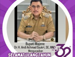  Pemerintah Kabupaten Majene “Selamat HUT Aliansi Jurnalis Independen ke-32”