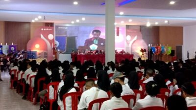Unsulbar Gelar Rapat Senat Terbuka, Dirangkaikan PKKMB 2026, Hadirkan 2.778 Mahasiswa Baru