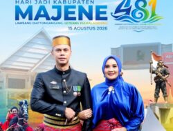 Jajaran Kepolisian Resor Majene, Mengucapkan “Selamat Hari Jadi Kabupaten Majene ke-481”